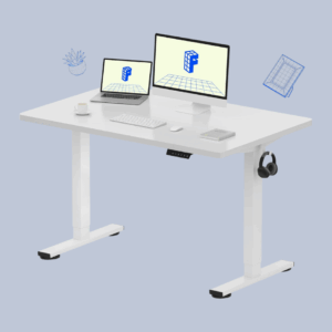 Escritorio elevable blanco FlexiDesk