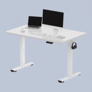 Escritorio elevable blanco FlexiDesk