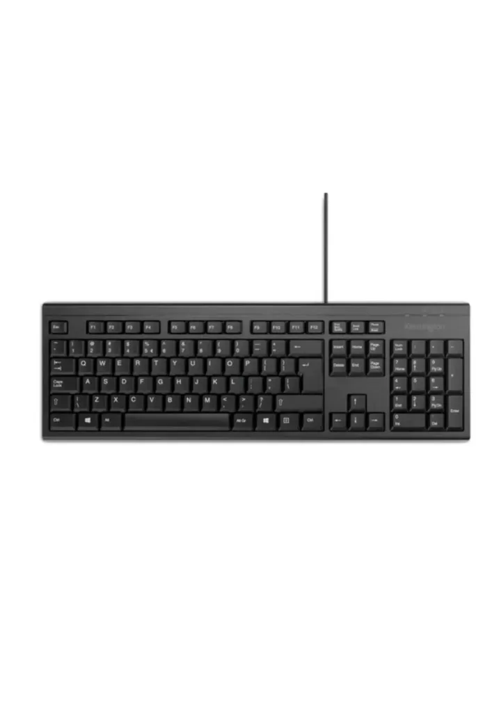 Teclado Antiderrame Kensington Resistente a Líquidos